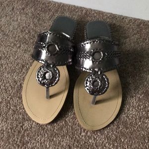 NWT and box sandals